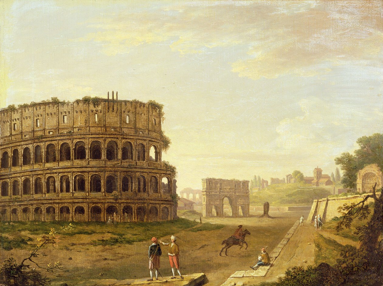 Het Colosseum, 1776 door John Inigo Richards