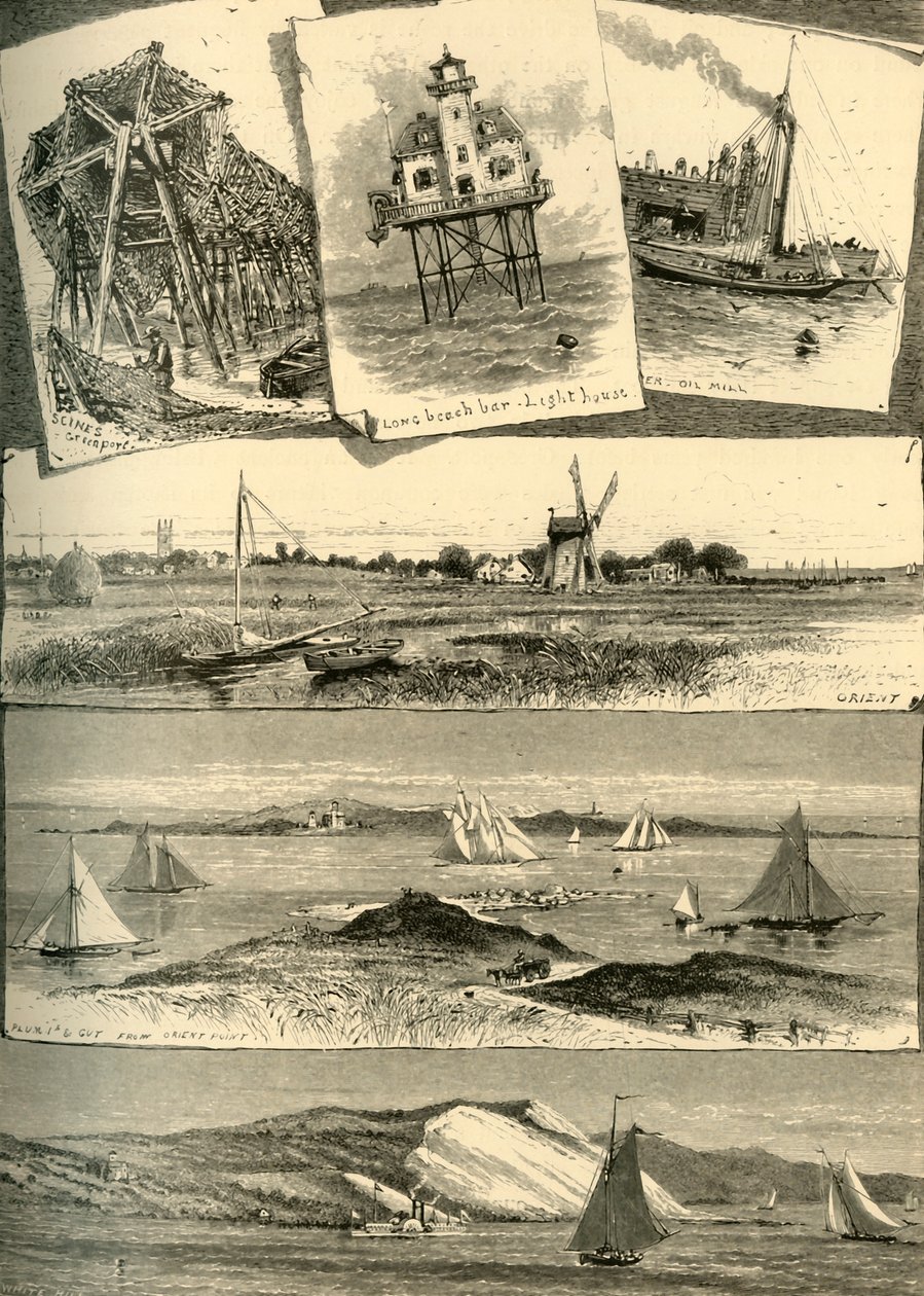 Oostelijke Long Island Scènes door John J. Harley