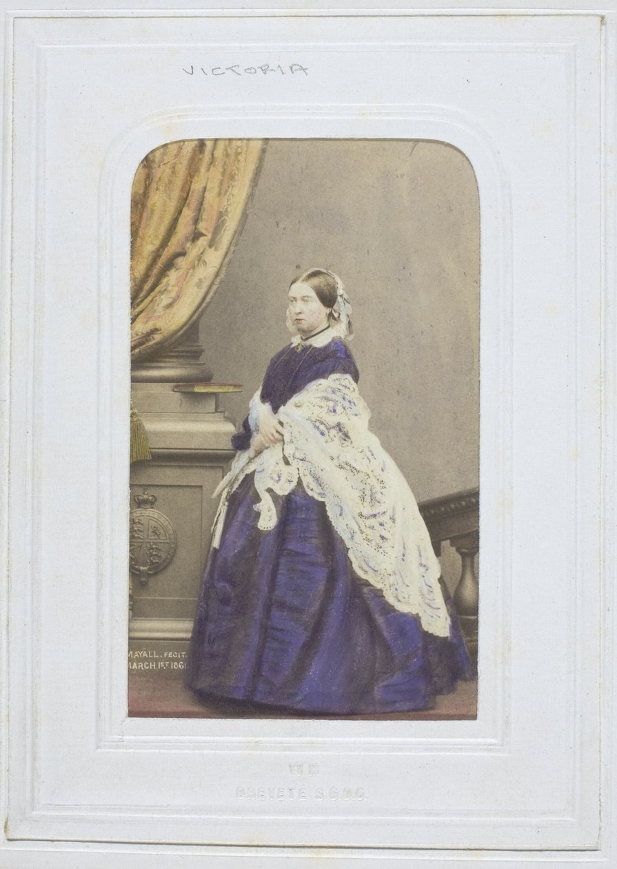Koningin Victoria door John Jabez Edwin Mayall