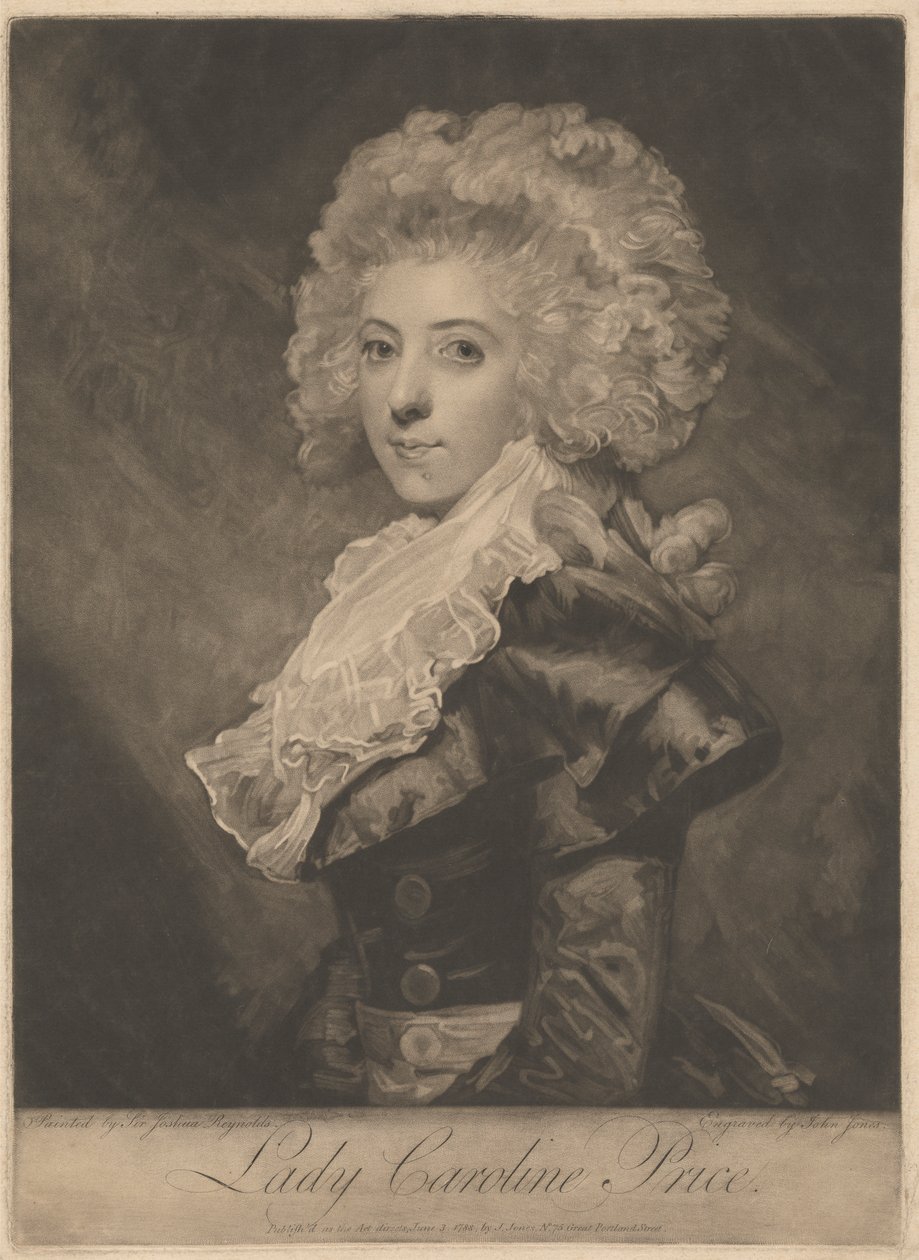 Lady Caroline Price door John Jones