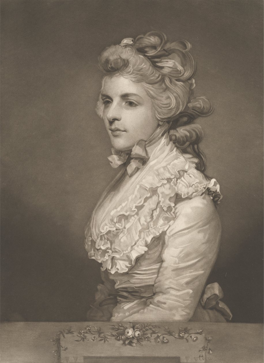 Juffrouw Frances Kemble door John Jones