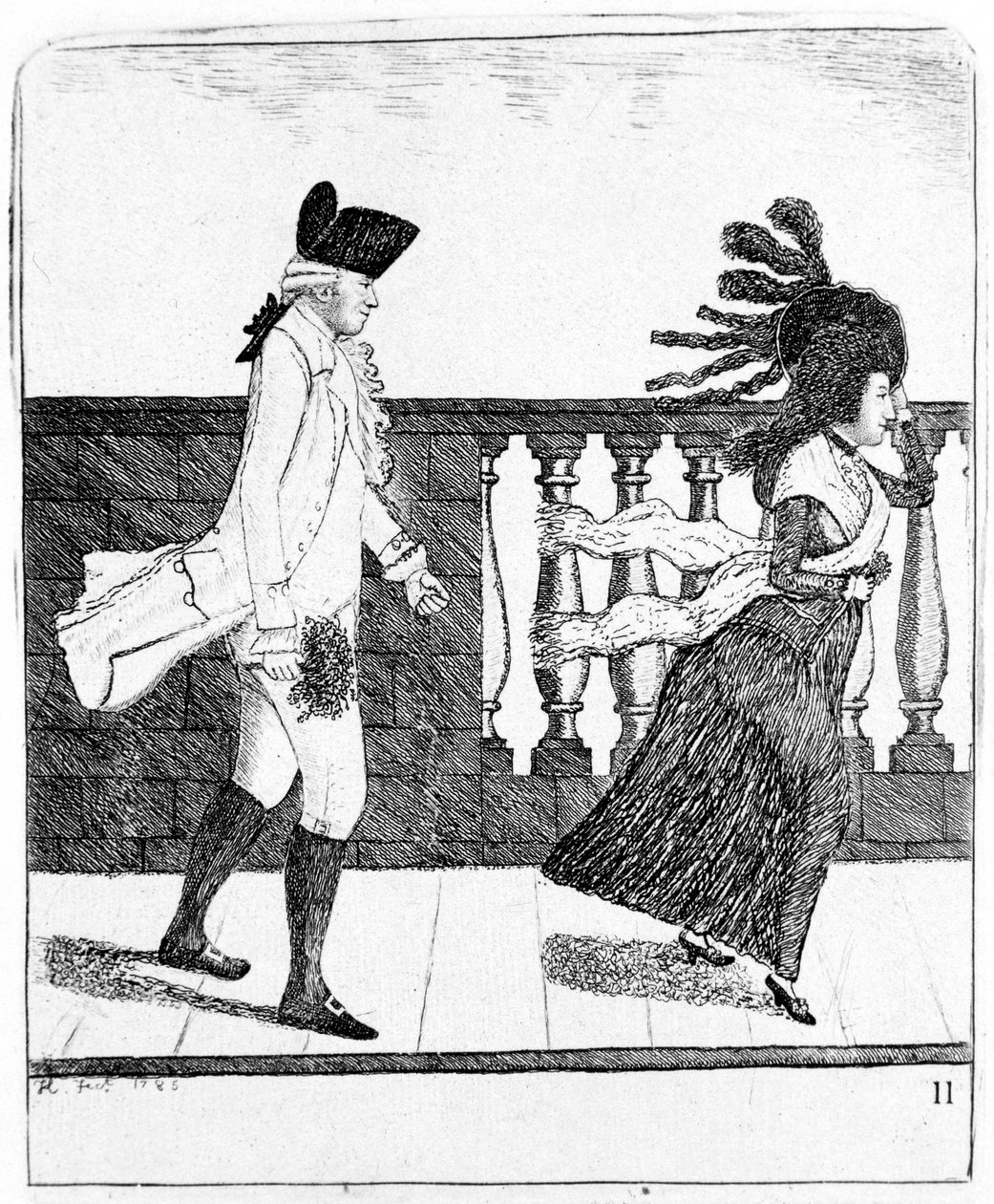 James Graham, Schotse kwakzalver, 1795 door John Kay