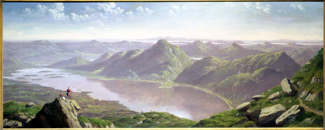 Zuidwestelijk uitzicht vanaf Ben Lomond door John Knox
