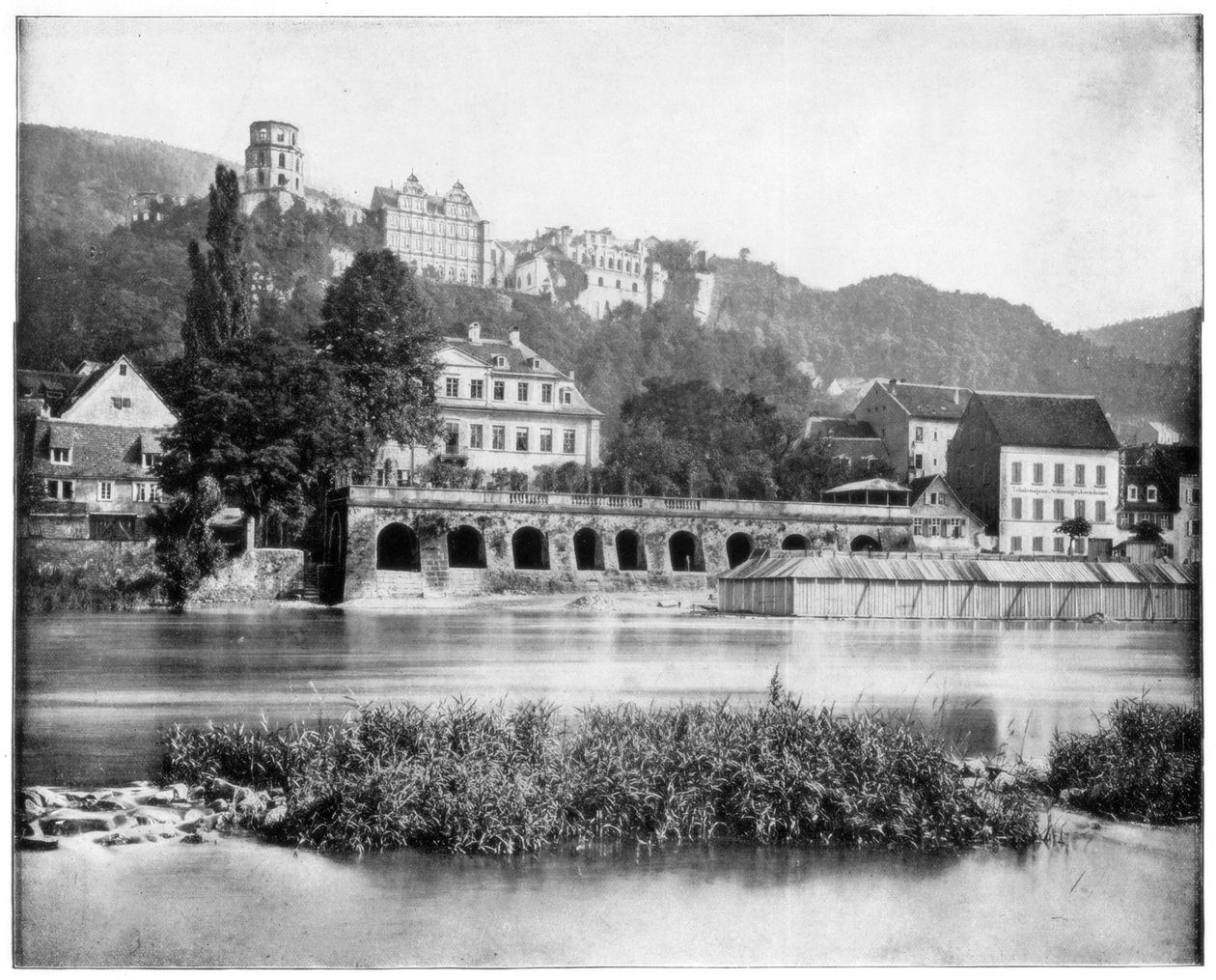 Kasteel Heidelberg, Duitsland, eind 19e eeuw door John L. Stoddard