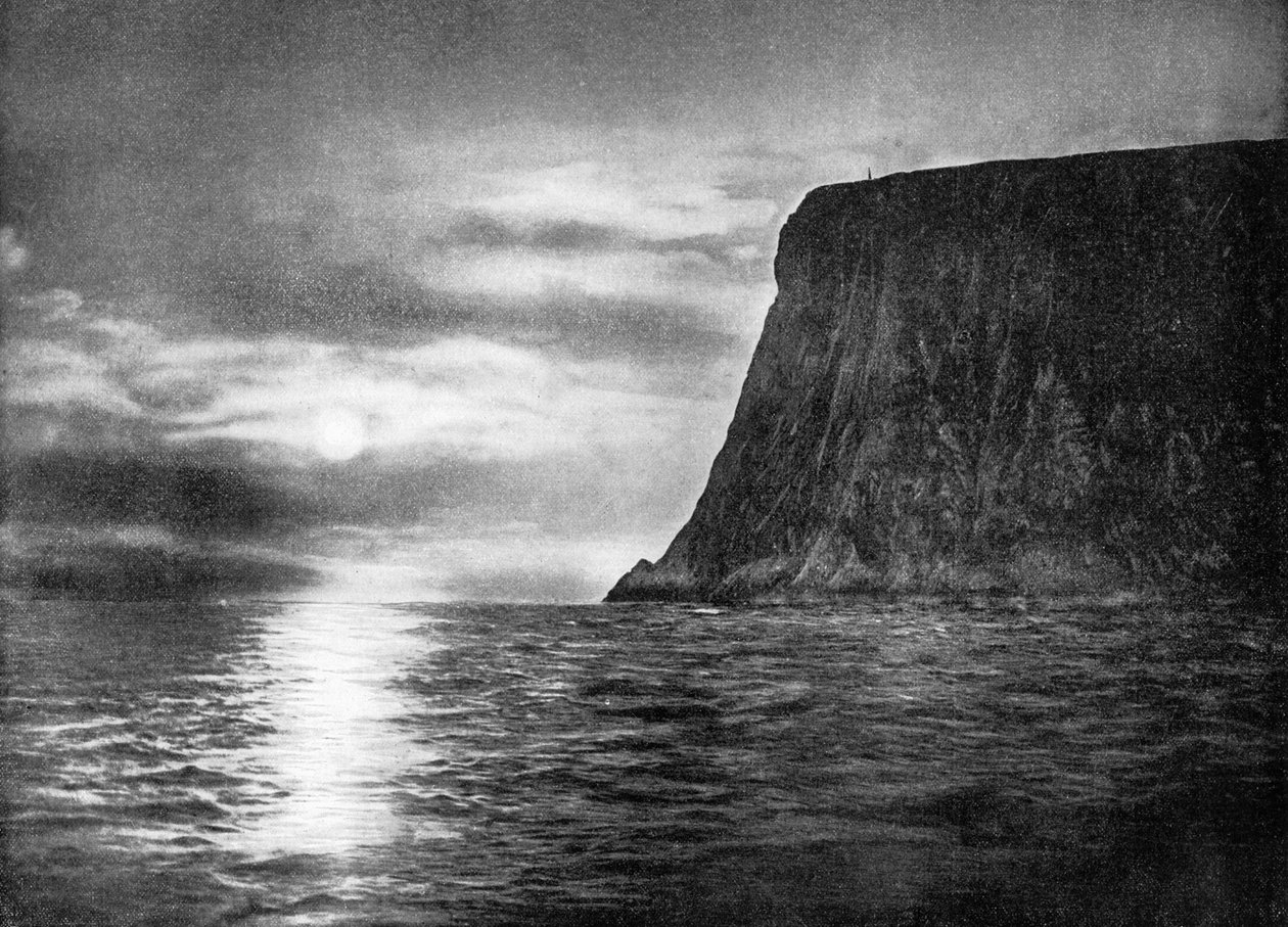 Noordkaap, Noorwegen, 1893 door John L. Stoddard