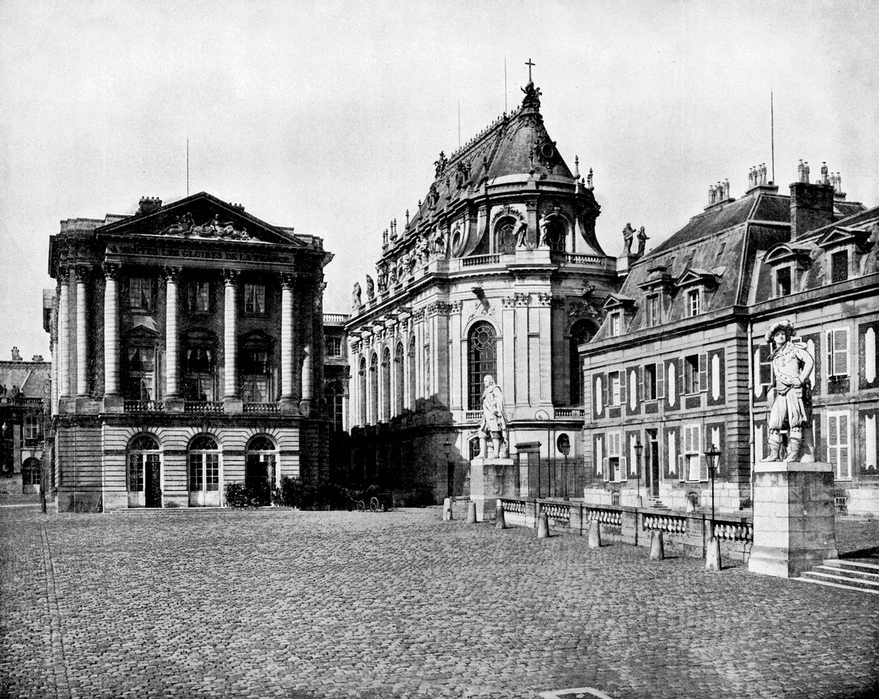 Paleis van Versailles, Frankrijk, 1893 door John L. Stoddard