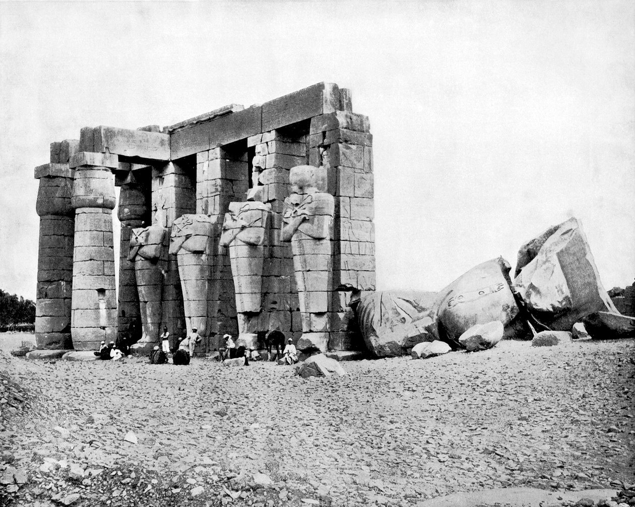 Ruïnes, Thebe, Egypte, 1893 door John L. Stoddard