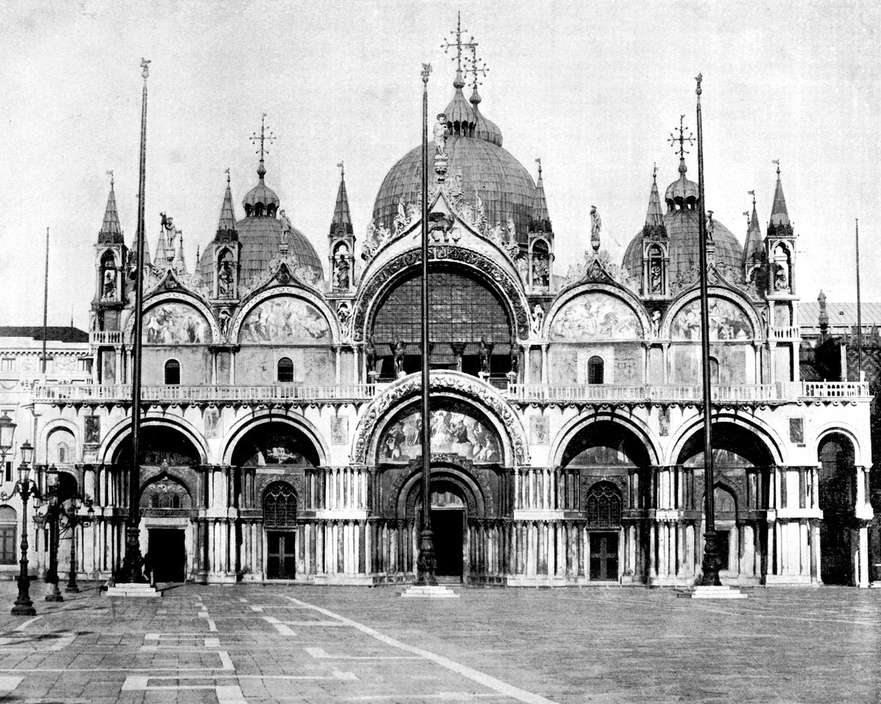 San Marco, Venetië, Italië, 1893 door John L. Stoddard