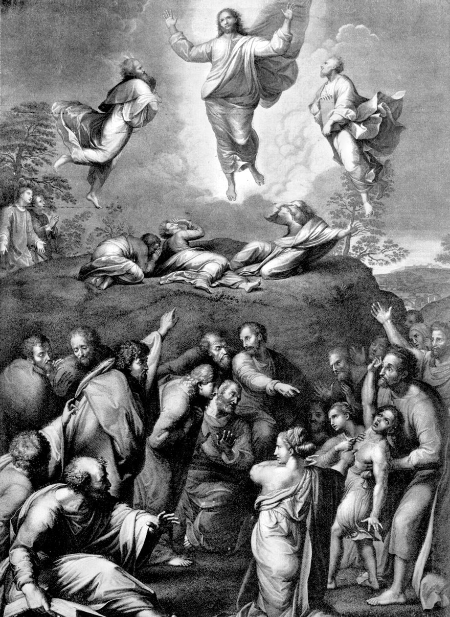 De Transfiguratie, ca. 1520 door John L. Stoddard