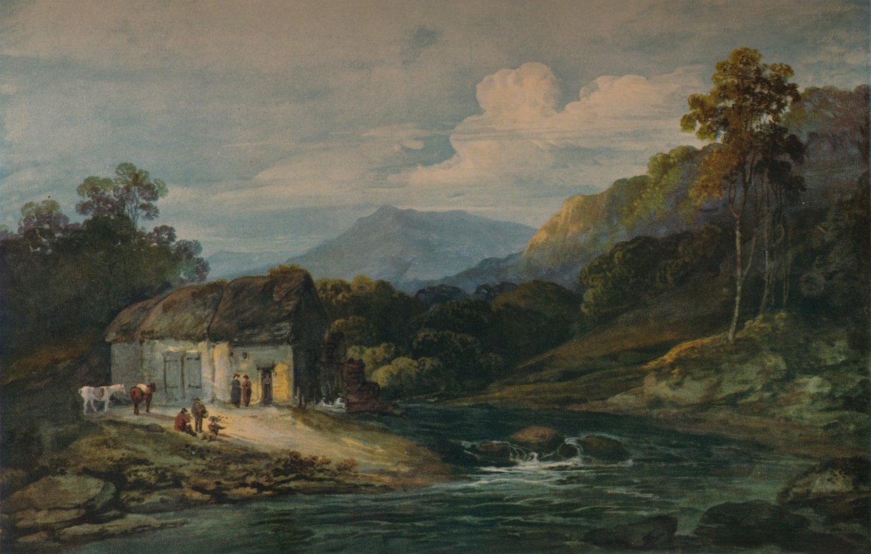 De Molen in Combe Neath, ca. 1776 door John Laporte