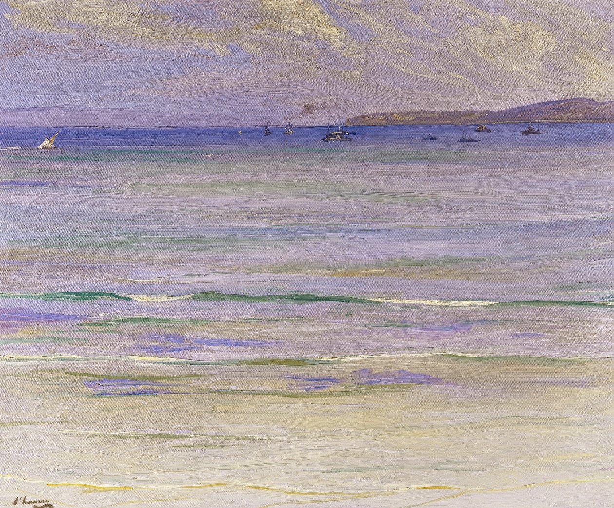 Baai van Tanger door John Lavery