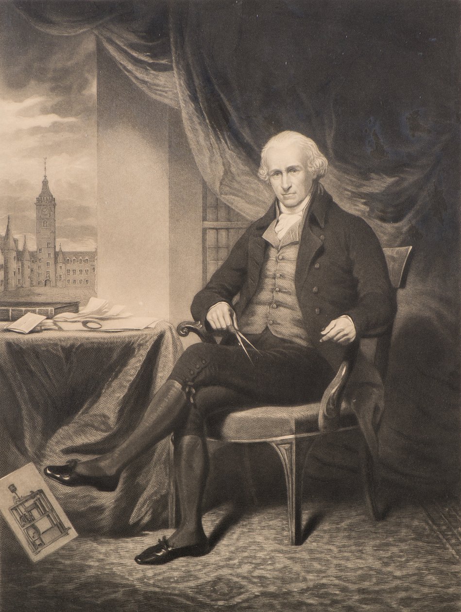 James Watt door John Le Conte