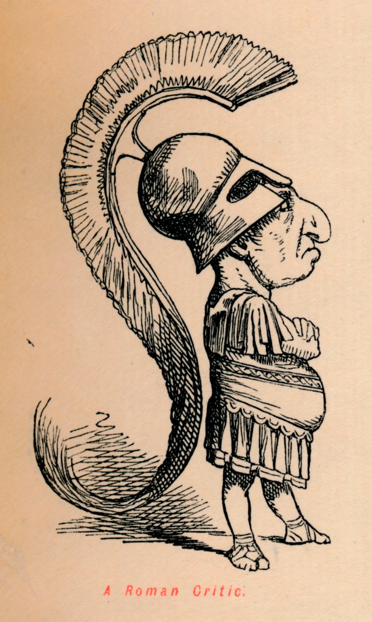 Een Romeinse Criticus, 1852 door John Leech