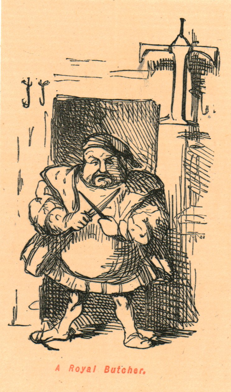 Een Koninklijke Slager door John Leech