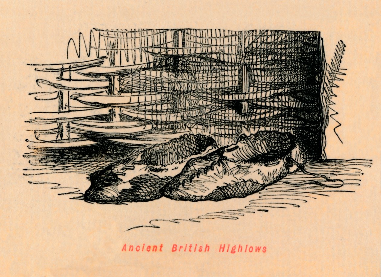 Oude Britse Highlows door John Leech