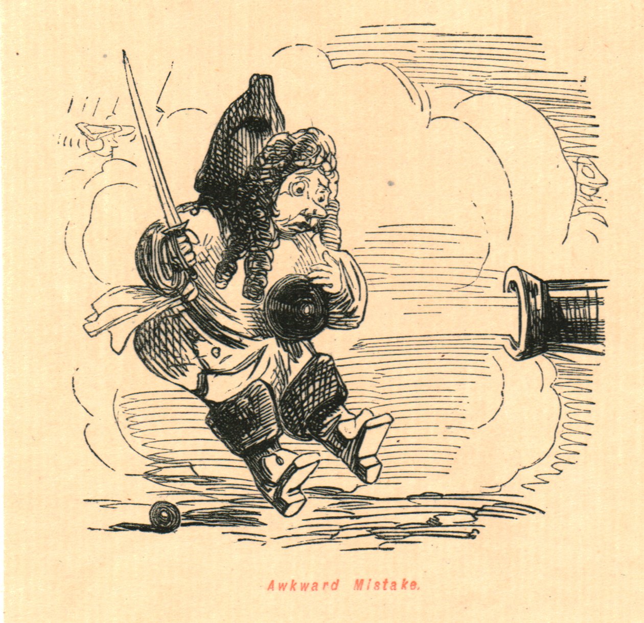 Onhandige fout, 1897 door John Leech