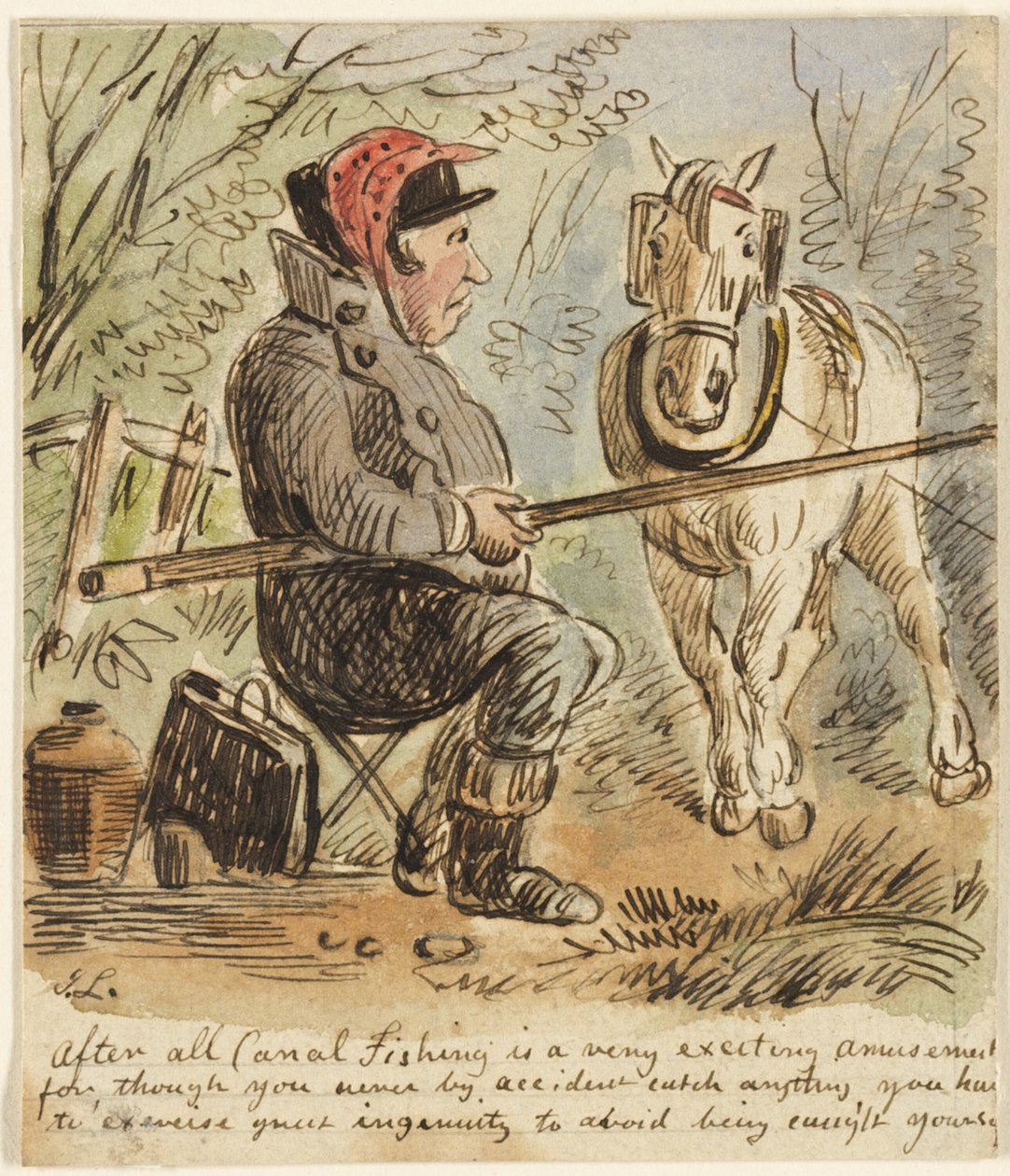 Kanaalvissen door John Leech