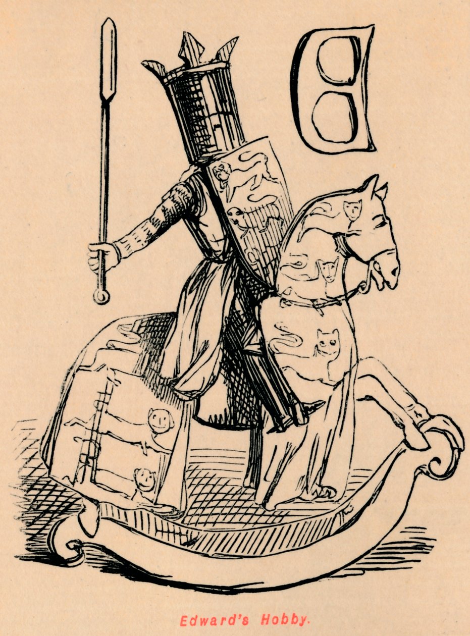 Edwards Hobby, ca. 1860 door John Leech