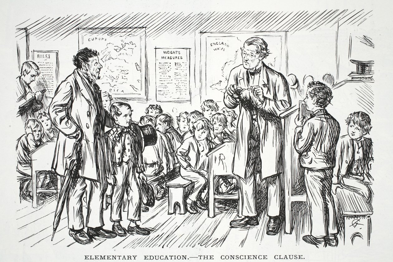Elementair Onderwijs - de gewetensclausule door John Leech