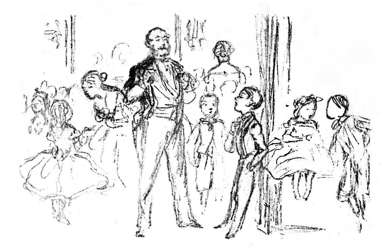 Jeugdfeest, Uit Punch, 1864, 1923 door John Leech