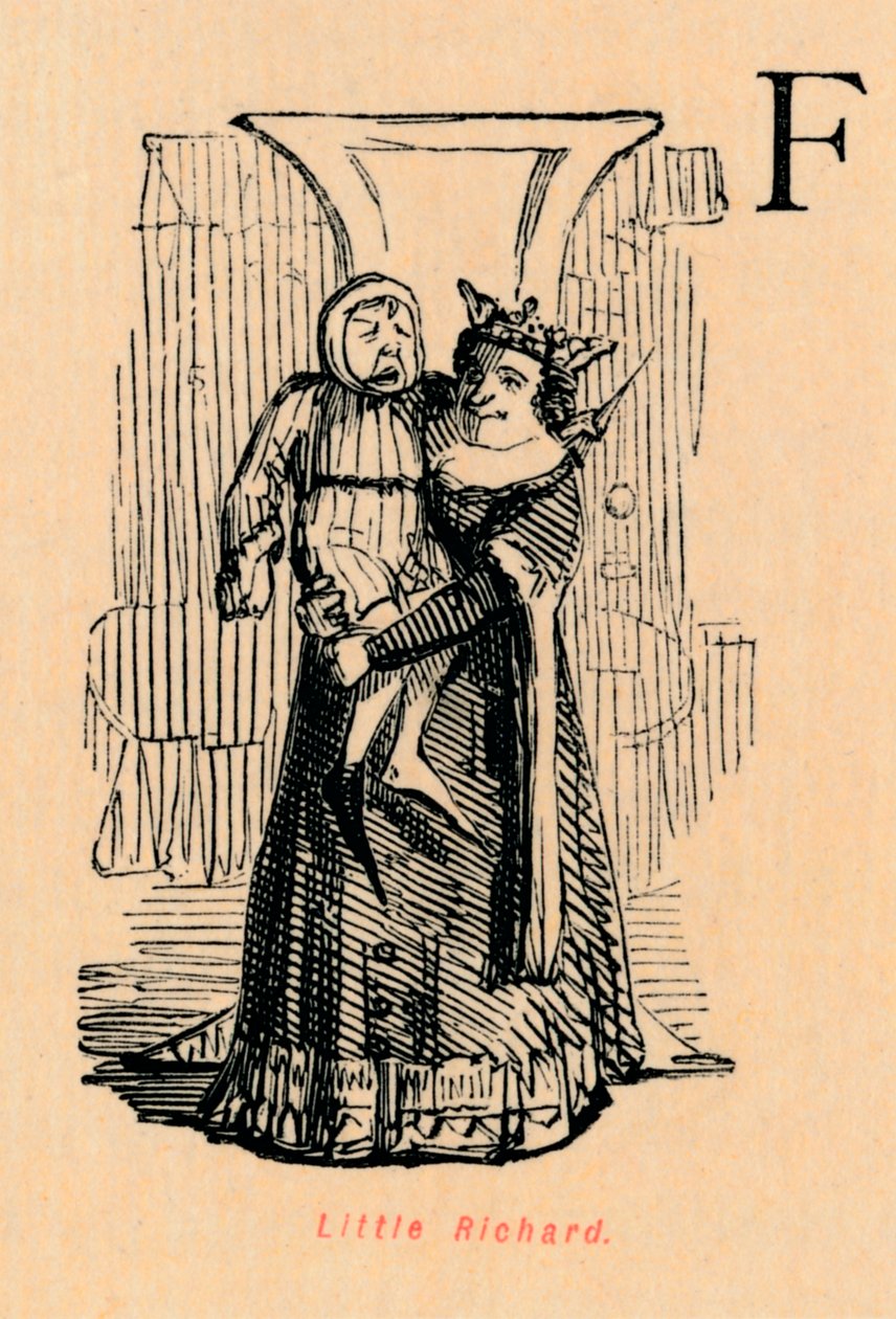 Kleine Richard, ca. 1860 door John Leech