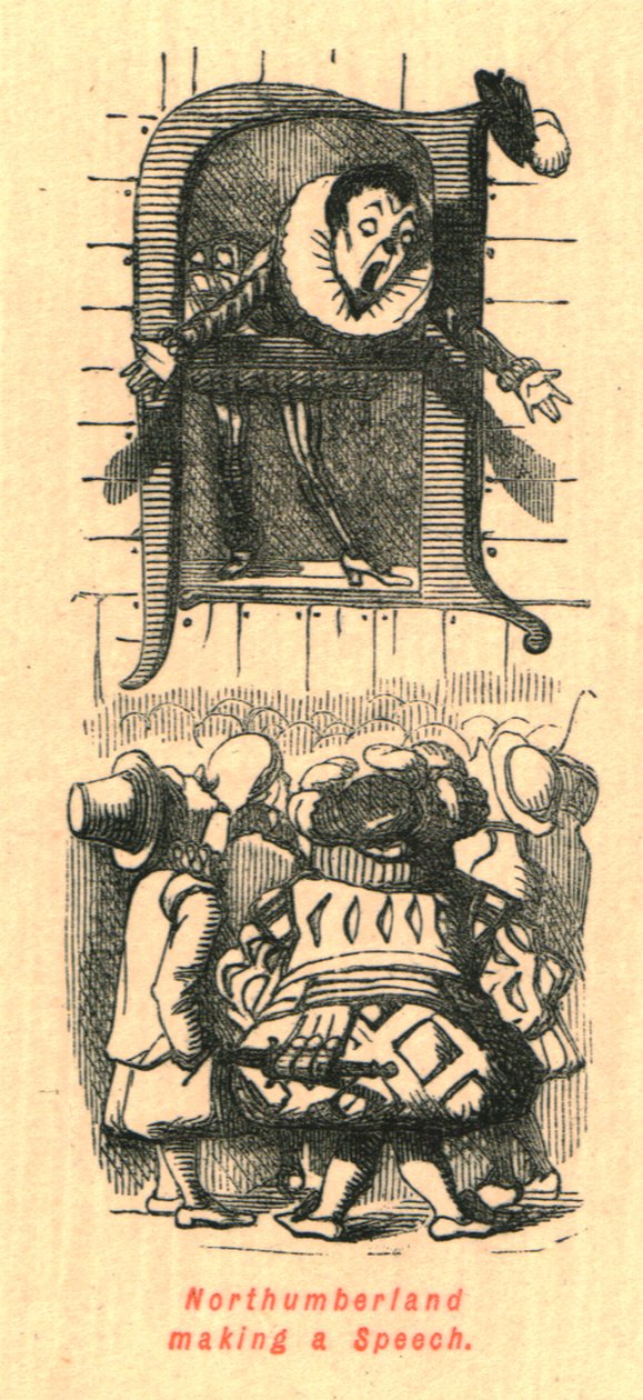 Northumberland houdt een toespraak, 1897 door John Leech