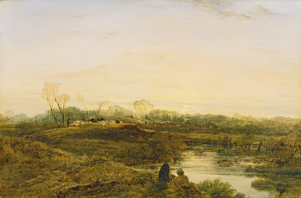 Avond, Bayswater door John Linnell