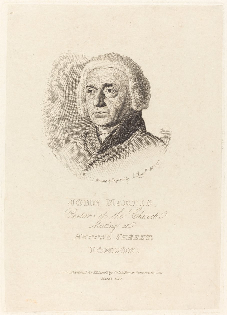 John Martin door John Linnell
