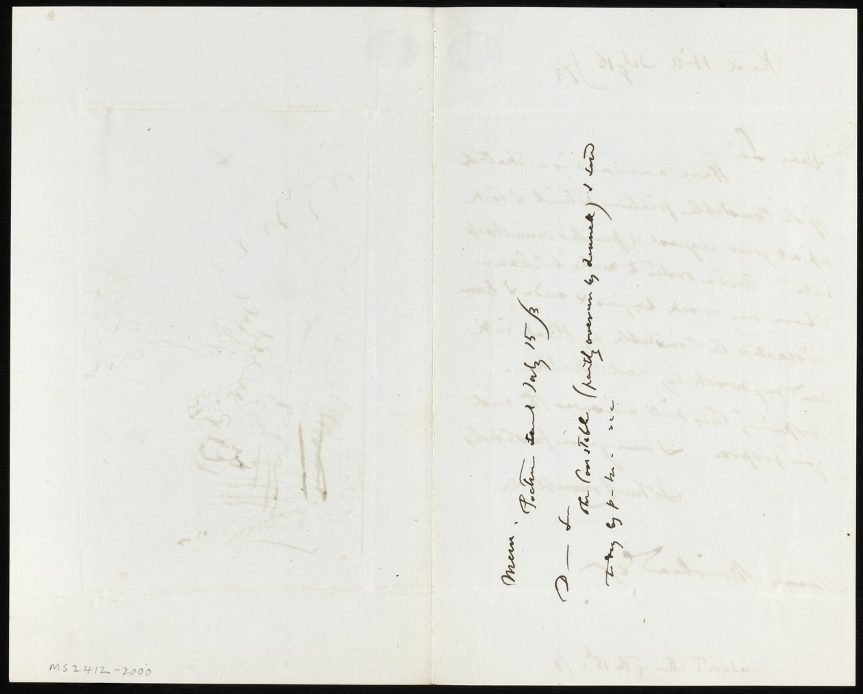 Brief aan James Muirhead door John Linnell