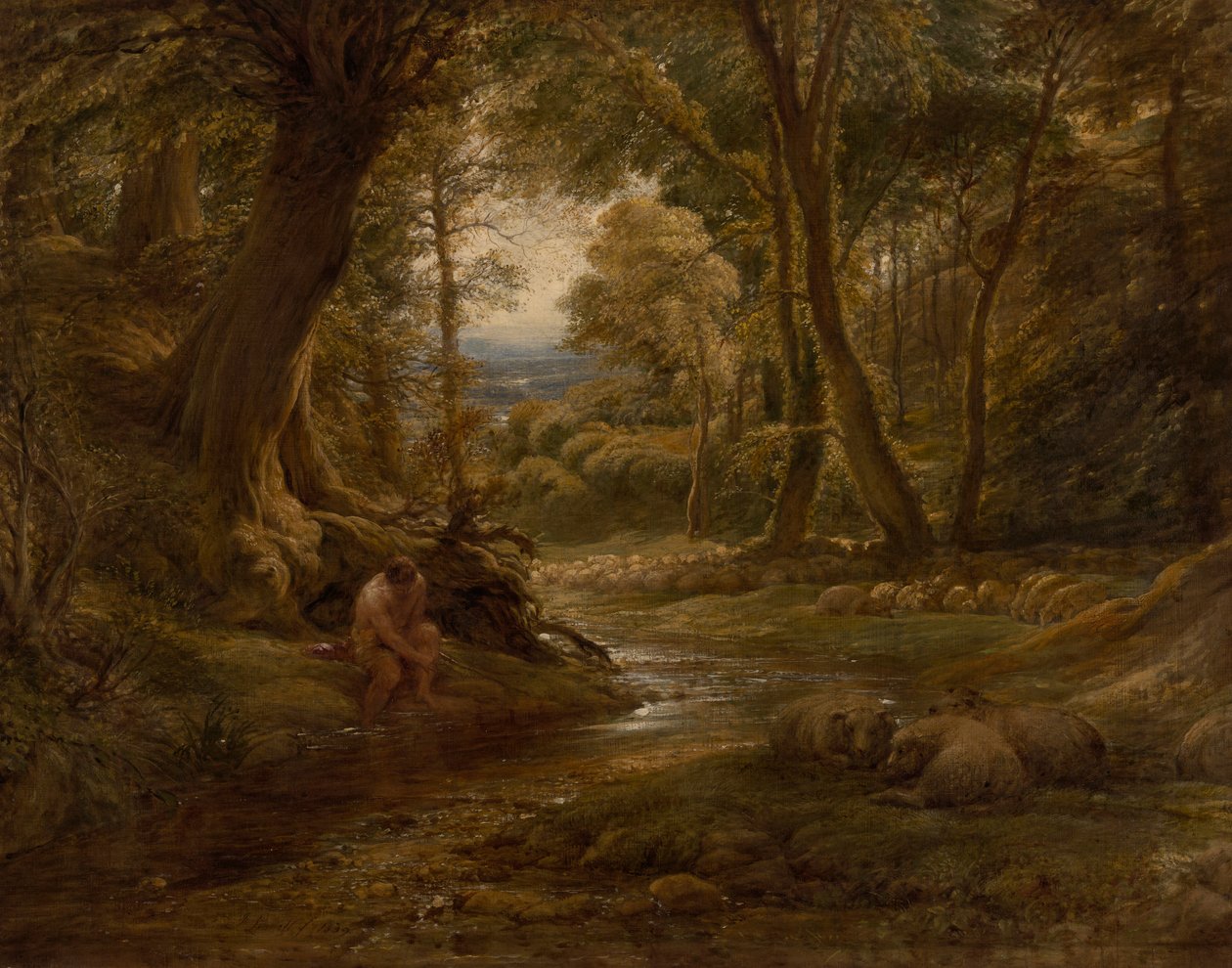 Middag door John Linnell