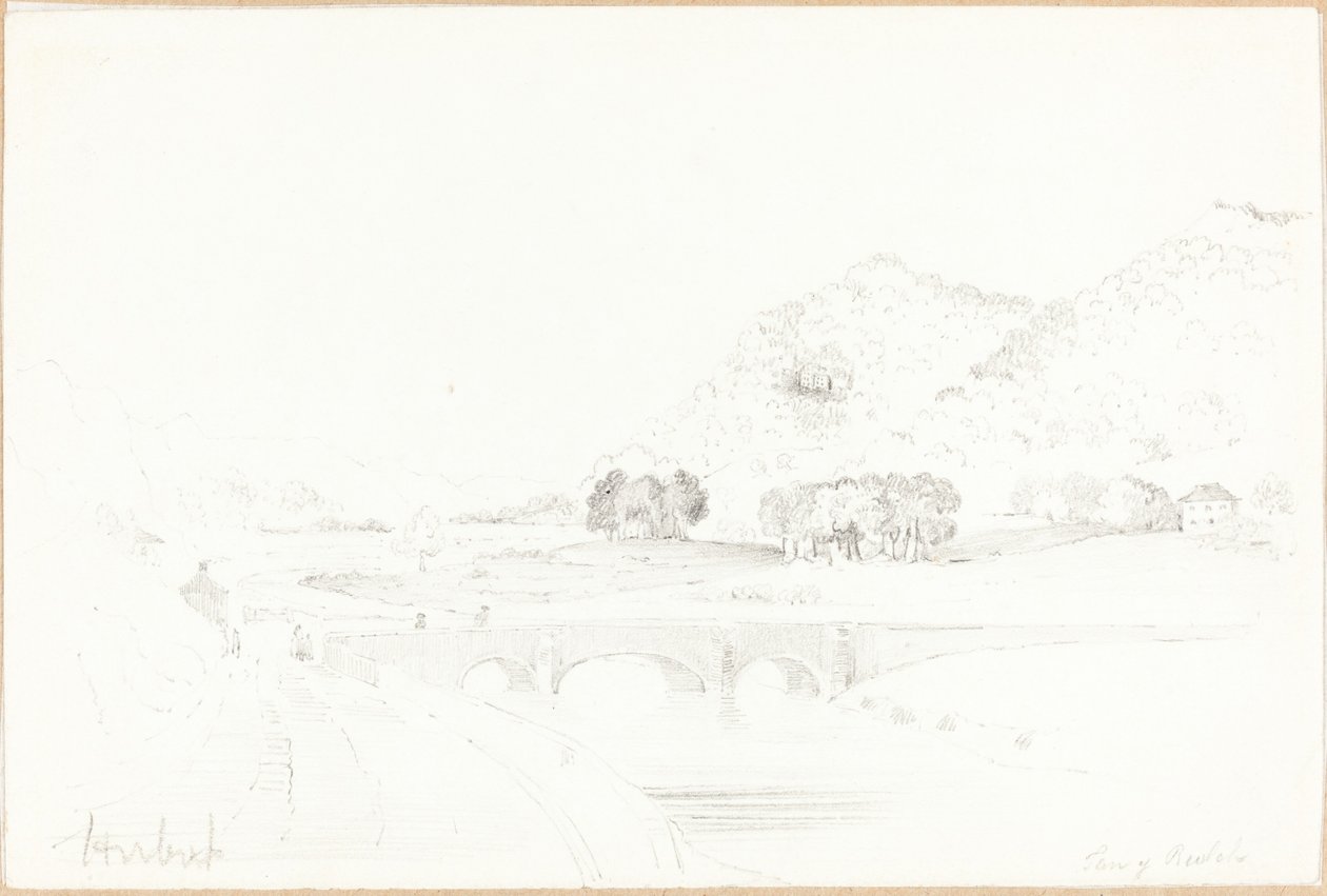 Tan y Bwlch door John Linnell