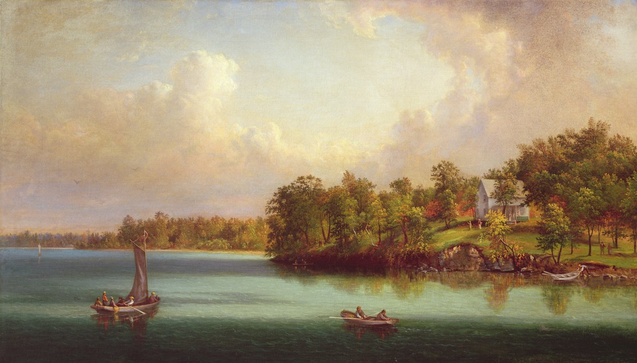 Zomerdag op het Meer, c.1880 door John Linton Chapman