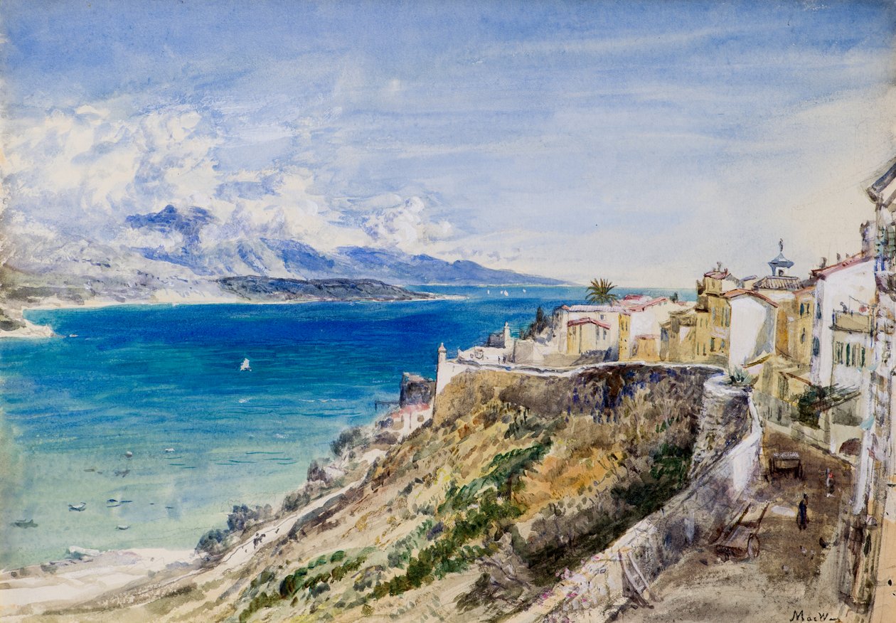 Sicilië door John MacWhirter