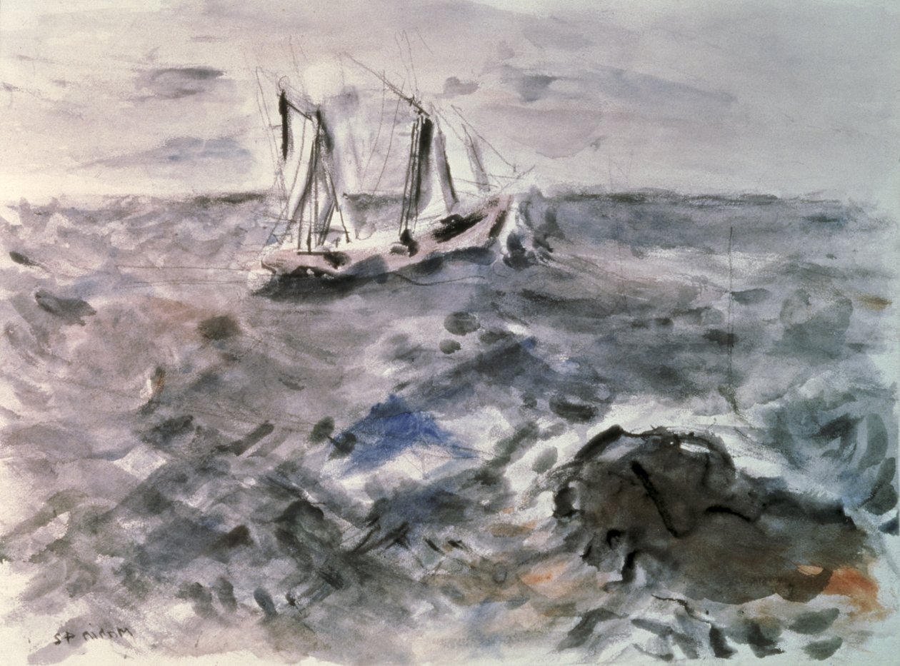 Zee Fantasie Nr. III door John Marin