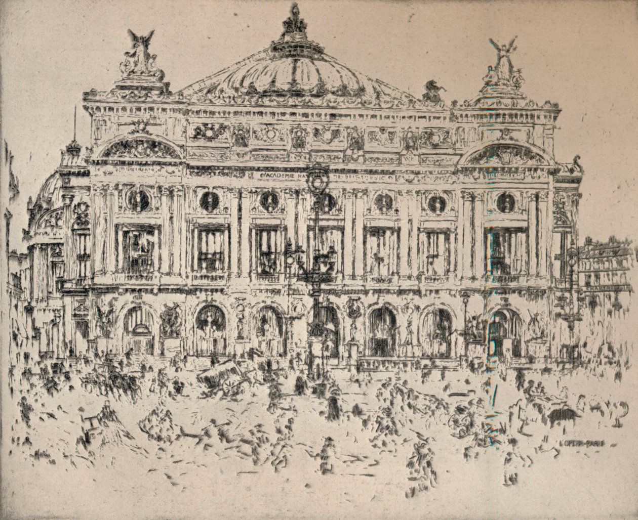 De Opera door John Marin