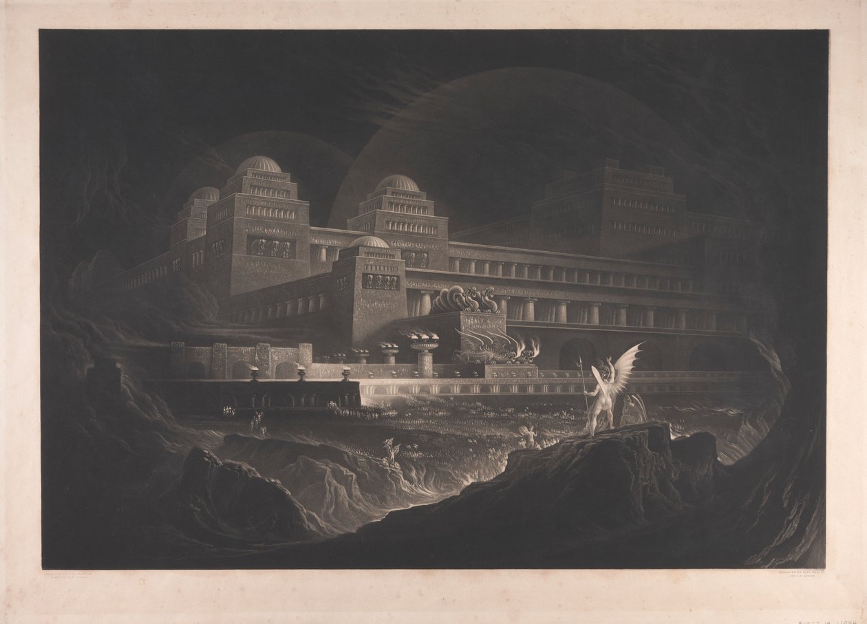 Pandemonium door John Martin
