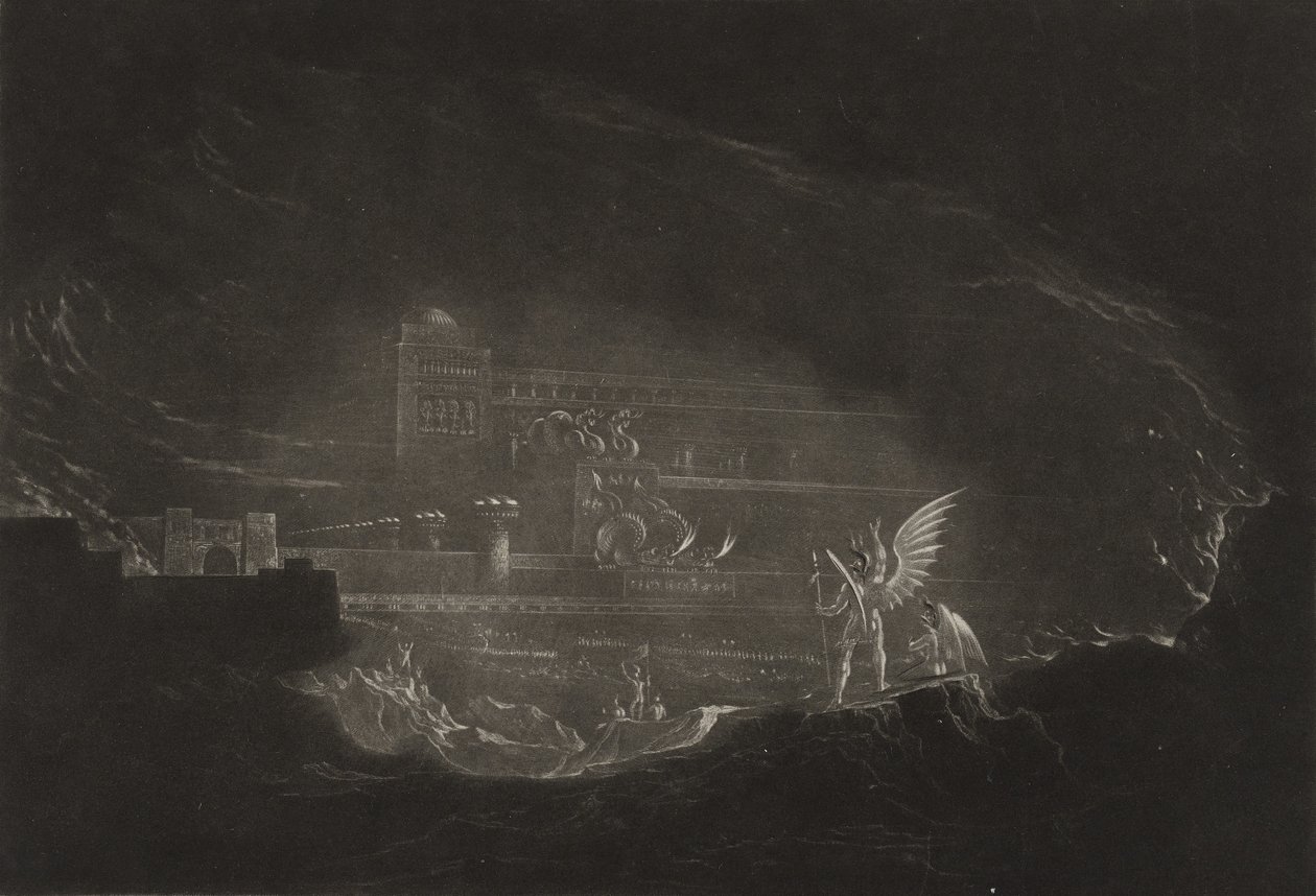 Pandemonium door John Martin