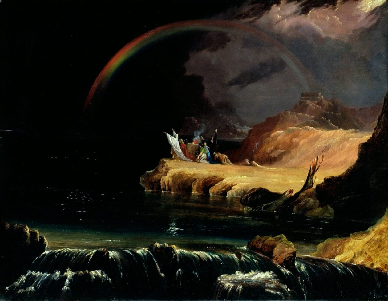 Het verbond, ca. 1843 door John Martin