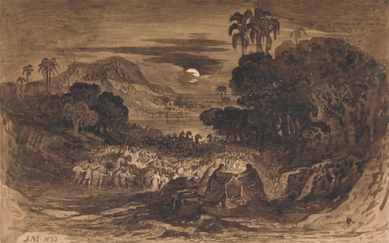 De Redding van Lot door John Martin