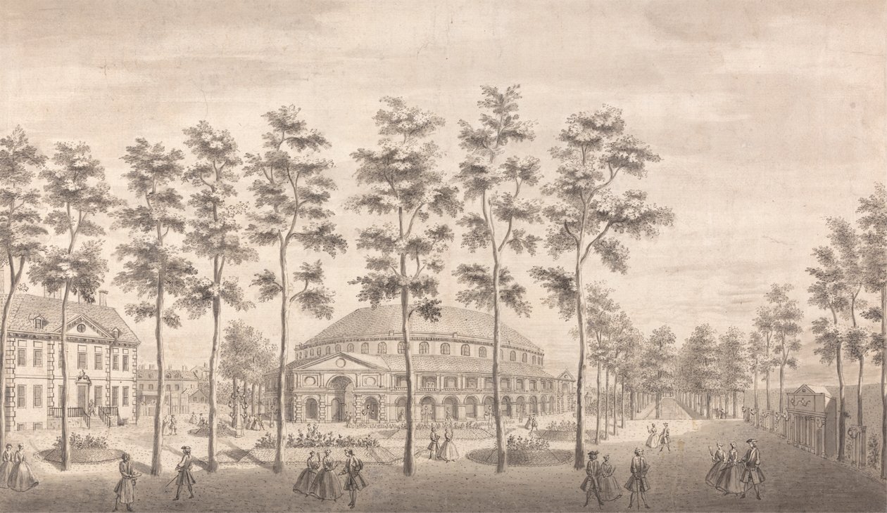 De Rotunda en tuinen, Ranelagh door John Maurer