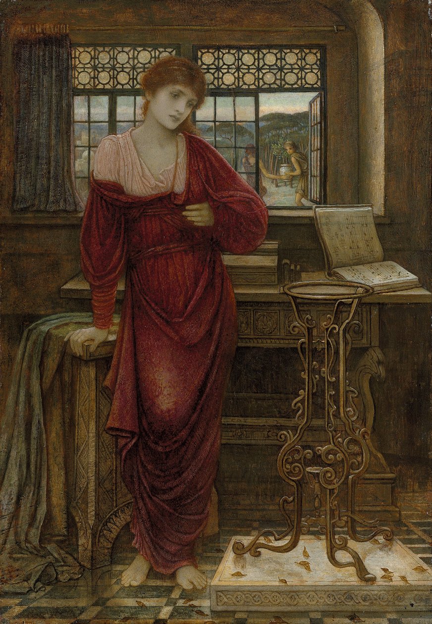 Isabella door John Melhuish Strudwick