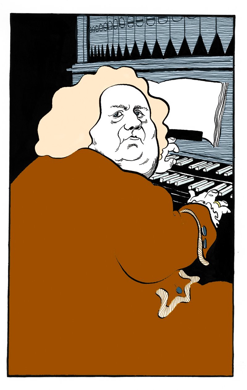 William Boyce speelt orgel door John Minnion