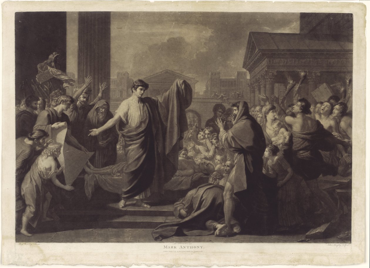 Marcus Anthonius door John Murphy