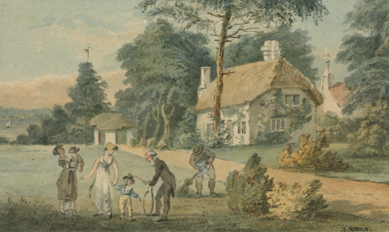 Binstead Pastorie, Isle of Wight door John Nixon