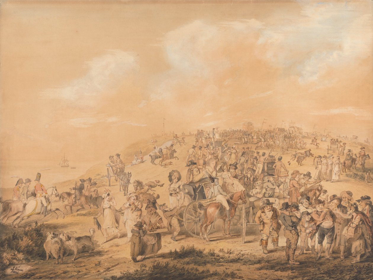 Races in Brighton door John Nixon