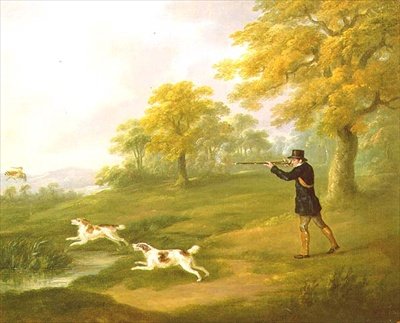 Houtsnip jagen door John Nott Sartorius