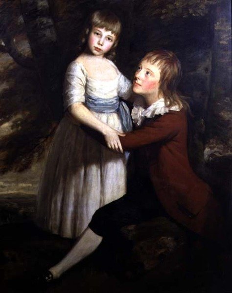 Henry en Frances Read uit Walthamstow, ca. 1783 door John Opie