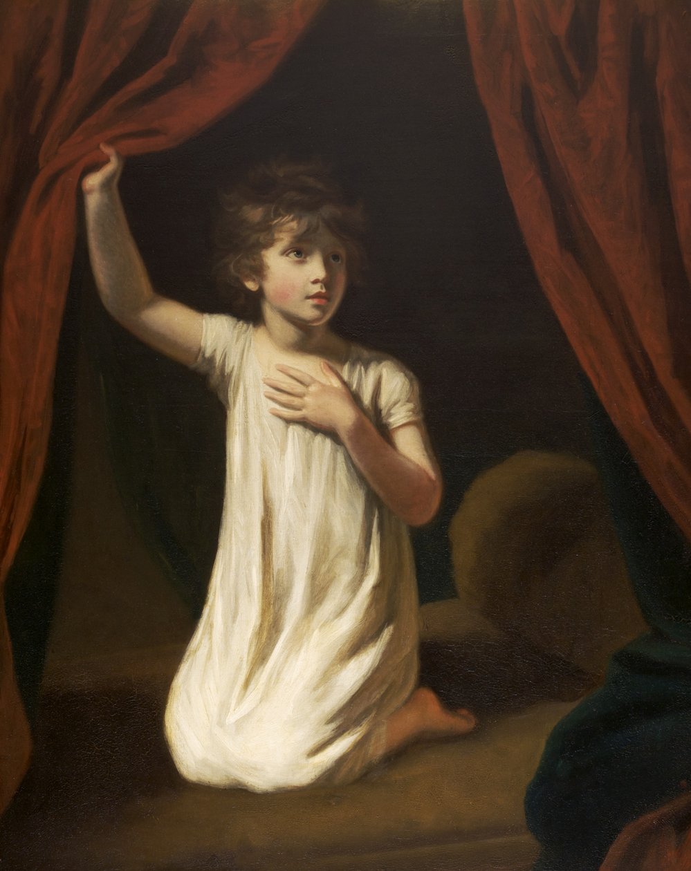 De Roeping van Samuel door John Opie