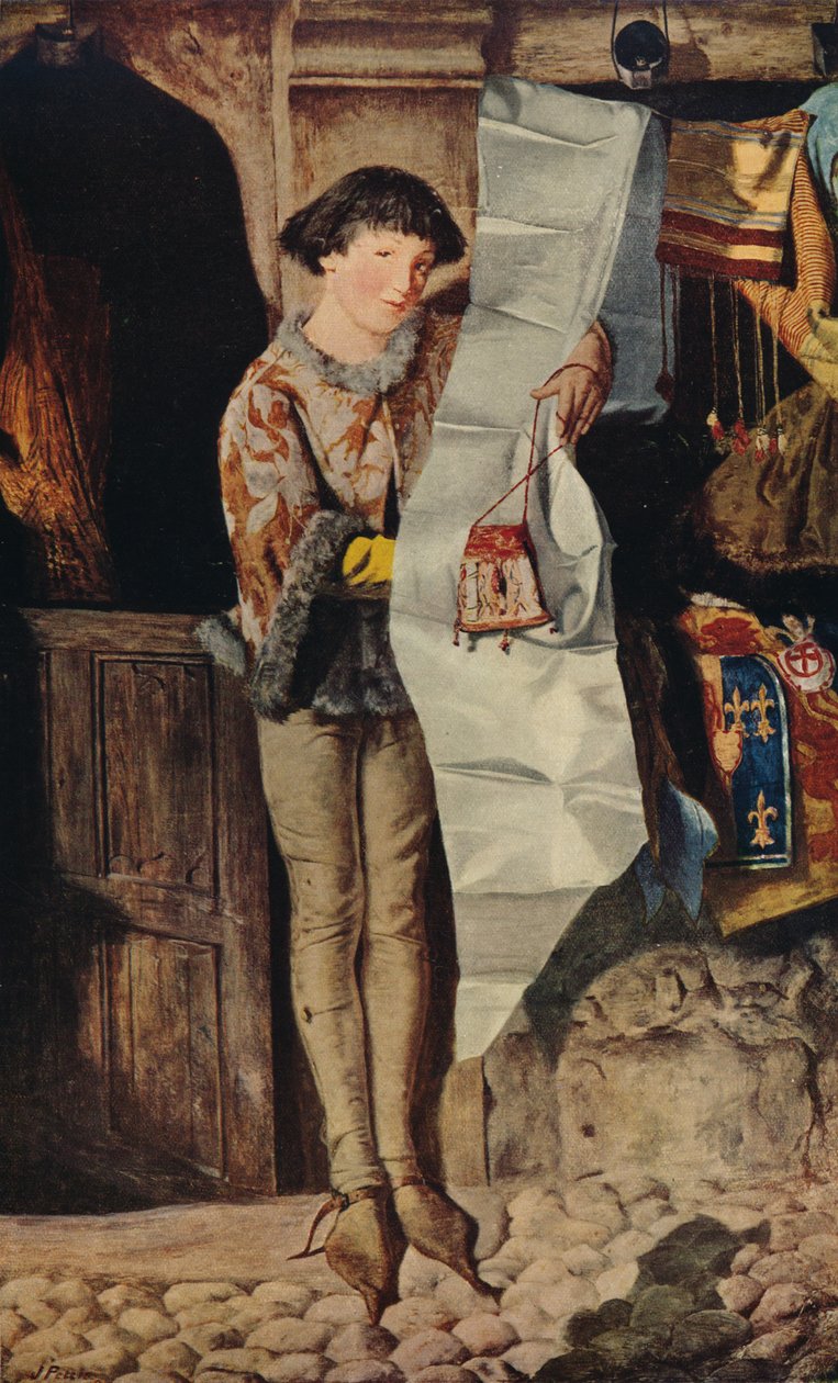 Wat hebt u nodig, mevrouw, 1861, ca. 1915 door John Pettie