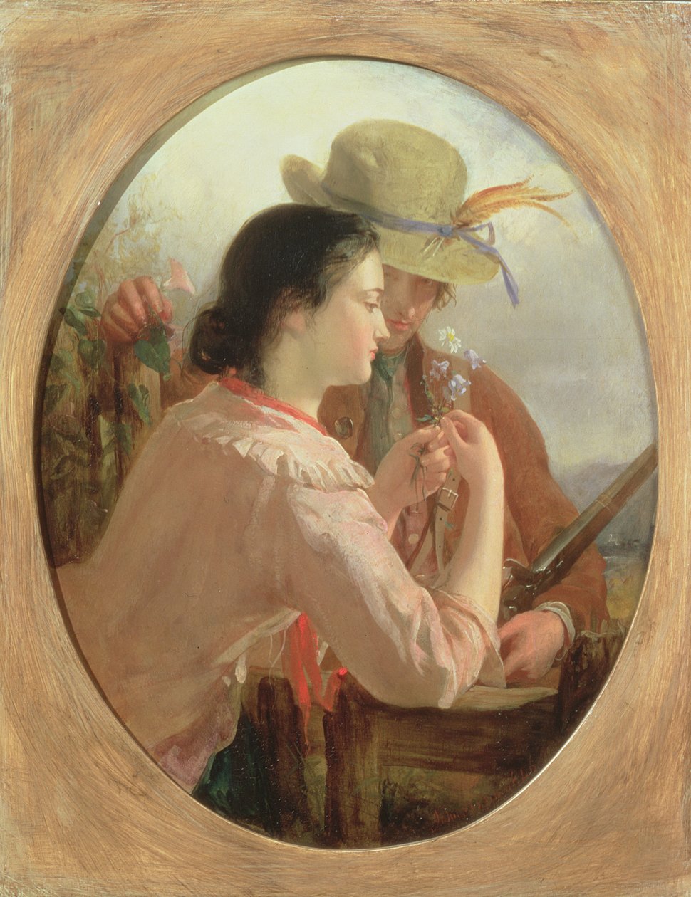 Een Liefdesboeket, 1846 door John Phillip